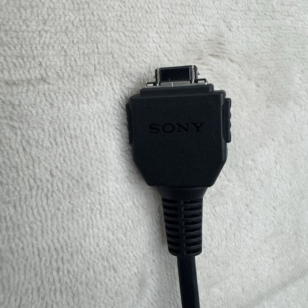 Sony OEM Multi Terminal USB AV Cable RCA Audio Video Camera Camcorder Cord